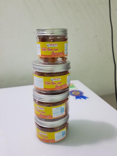 Khô tôm rim chua ngọt - Trà Vinh